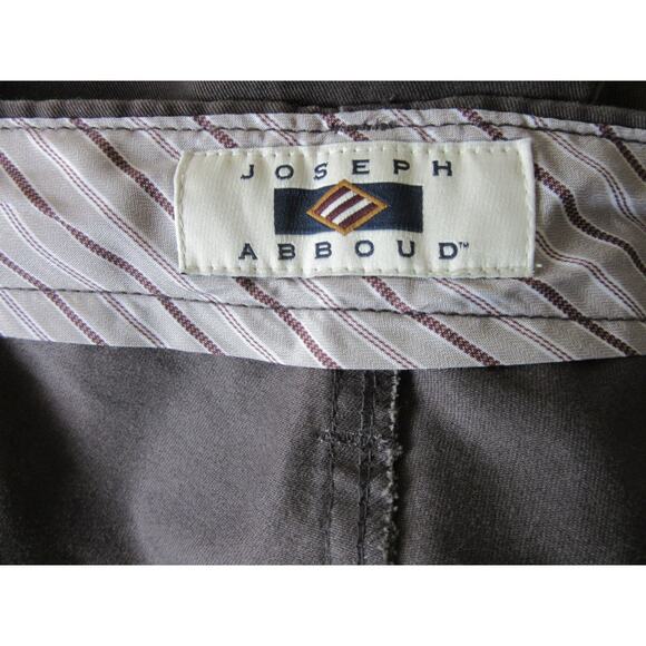 Two Pair Joseph Abboud Gray and Blue Chino 44x34 100% Cotton Pants NWT - Picture 9 of 10